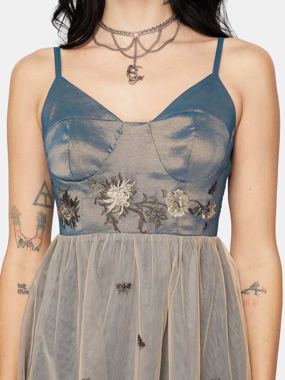 Disturbia Dragon Maxi Dress